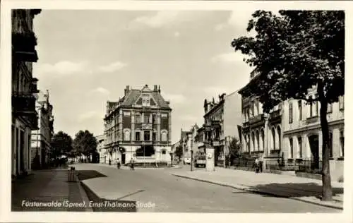 Ak Fürstenwalde an der Spree, Ernst Thälmann Straße