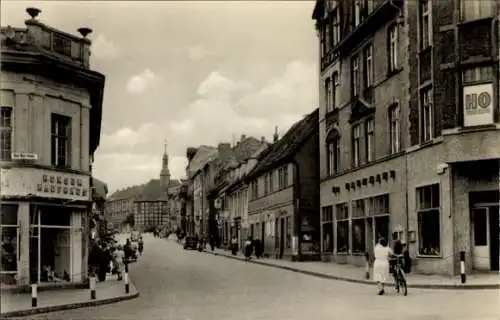 Ak Bad Freienwalde an der Oder, Leninstraße, Konsum-Kaufhaus, HO