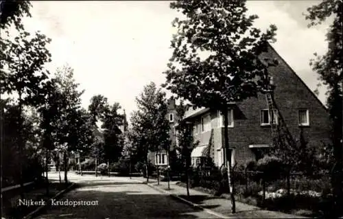 Ak Nijkerk Gelderland, Krudopstraat