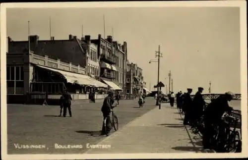 Ak Vlissingen Zeeland Niederlande, Boulevard Evertsen