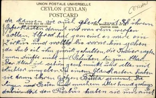 Ak Pettah Colombo Sri Lanka, Straßenszene