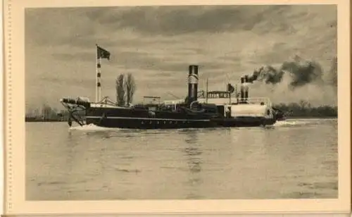 kleines Heft mit 10 AK Der Hafen von Straßburg / le port strasbourg