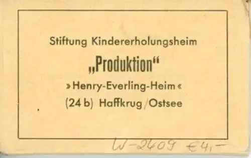 Set von 12 AK Kindererholungsheim "Produktion" Henry Everling Heim, Haffkrug Ostsee