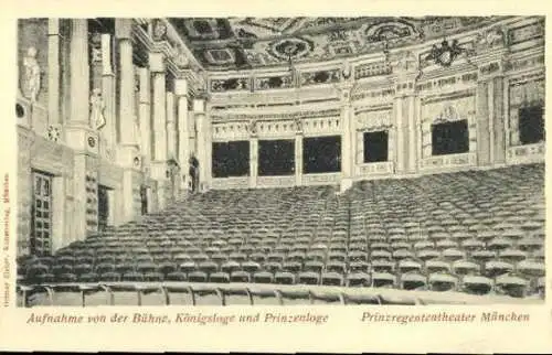 Set von 10 AK Prinzregententheater in München