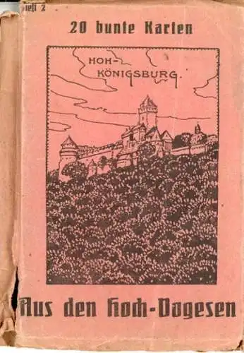 Set von 20 bunte Ak aus den hoch- Vogesen Haut Rhin ,großen Belchen