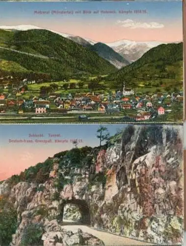 Set von 20 bunte Ak aus den hoch- Vogesen Haut Rhin ,großen Belchen