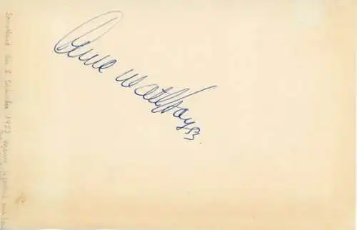 50 Papierstücke Autogramme Schauspieler