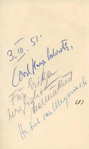 50 Papierstücke Autogramme Schauspieler