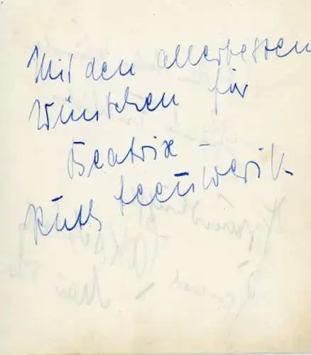 51 Papierstücke Autogramme Schauspieler