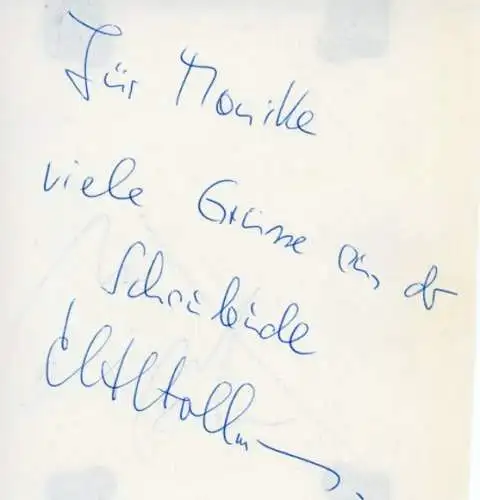 50 Papierstücke Autogramme Schauspieler