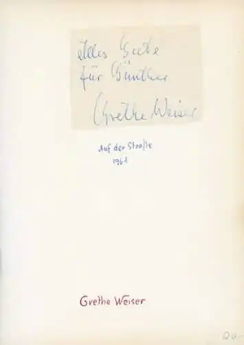 50 Papierstücke Autogramme Schauspieler