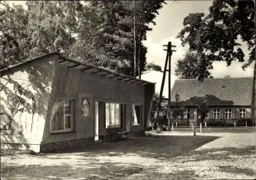 Ak Zechlinerhütte Stadt Rheinsberg, Straße, Haus