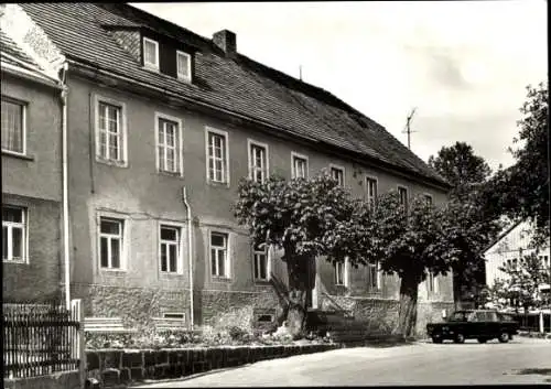 Ak Krumhermsdorf Neustadt in Sachsen, Gasthof Erbgericht