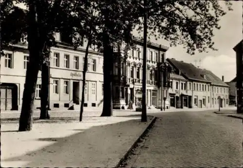 Ak Lindow in der Mark, Straße des Friedens