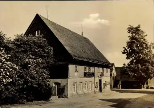 Ak Oberwiera in Sachsen, Gasthof