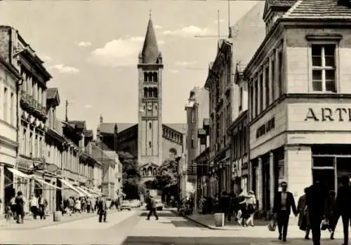 Ak Potsdam in Brandenburg, Klement Gottwald Straße, Glockenturm