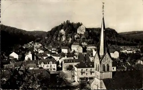 Ak Rocher de Larochette Luxembourg, Gesamtansicht