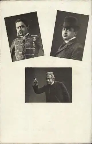 Ak Opernsänger? Karl Müller-Malburg, Porträts