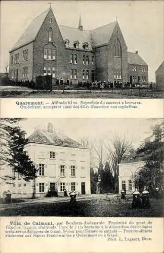 Ak Kwaremont Ostflandern, Waisenhaus, Villa de Calmont