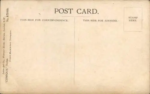 Künstler Ak McGill, D., Liebespaar, Treffen beim Mondschein, I'm having a fine time here