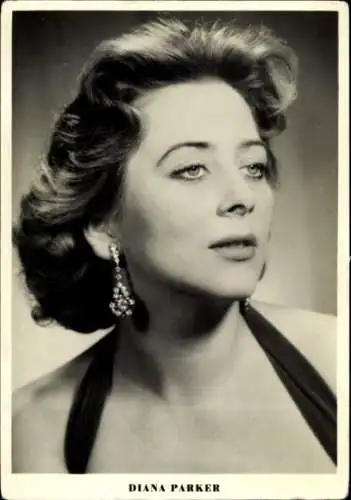Ak Schauspielerin Diana Parker, Portrait