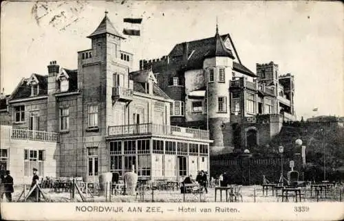 Ak Noordwijk aan Zee Südholland, Hotel van Ruiten