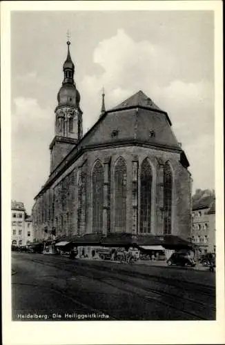 Ak Heidelberg am Neckar, Heiliggeistkirche