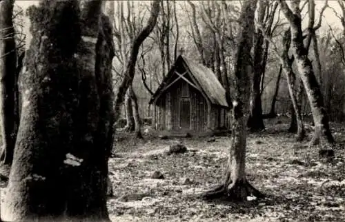 Ak Bricquebec Manche, Abbaye Notre Dame de Grace, Chapelle du Bois