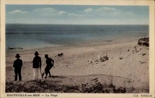 Ak Hauteville sur Mer Manche, Plage