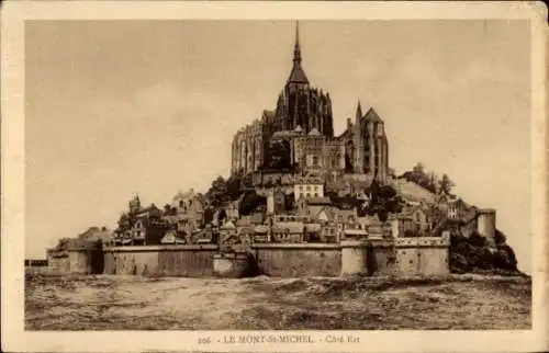 Ak Le Mont Saint Michel Manche, Cote Est