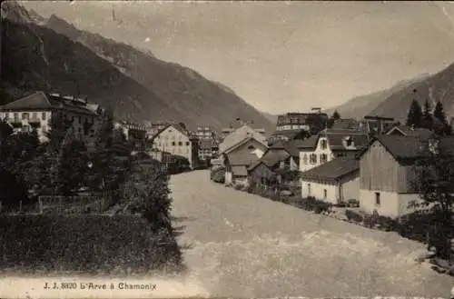 Ak Chamonix Mont Blanc Haute Savoie, L'Arve