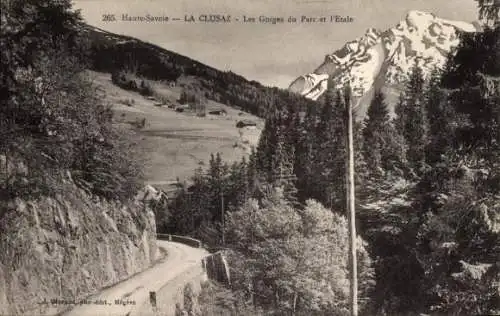 Ak La Clusaz Haute Savoie, Le gorges du Parc, l'Etale