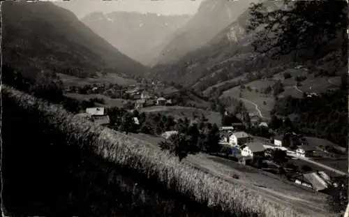 Ak Petit-Bornand Haute Savoie, Panorama, Les Glieres