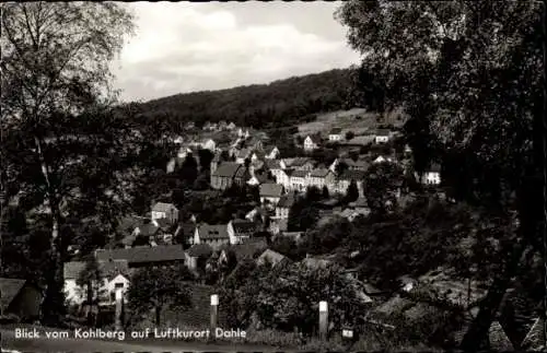 Ak Dahle Altena im Sauerland, Blick vom Kohlberg