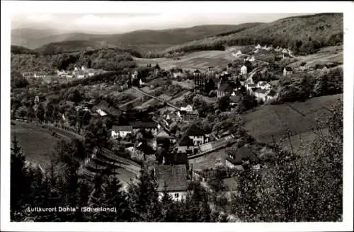 Ak Dahle Altena Sauerland, Blick zum Ort