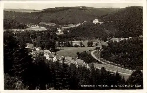 Ak Rummenohl Hagen in Westfalen Ruhrgebiet, Hotel Dresel, Panorama