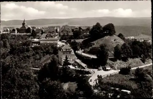 Ak Waldeck am Edersee Hessen, Blick vom Schloss