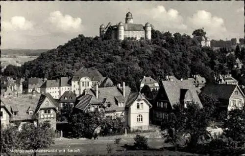 Ak Montabaur im Westerwald, Teilansicht, Schloss