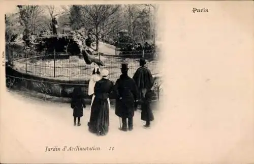 Ak Paris XVI. Bezirk Passy, Jardin d’Acclimatation