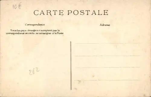 Künstler Ak Paris, Cavalcale du Boeuf Gras 1907, Char du Boeuf Gras