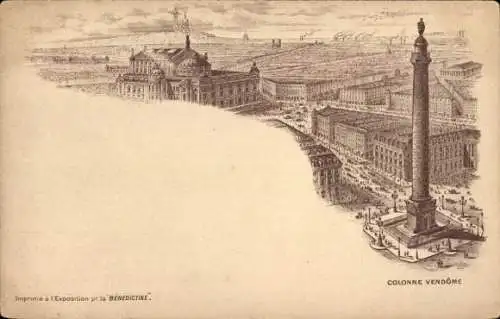 Litho Paris I, Vendôme-Säule