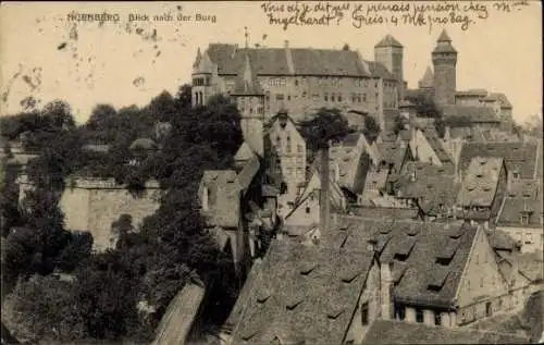 Ak Nürnberg in Mittelfranken, Burg