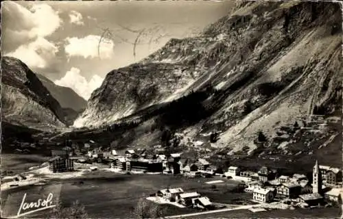 Ak Val d'Isere Savoie, vue generale, les Gorges