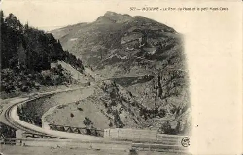 Ak Modane Savoie, Le Pont du Nant, le petit Mont-Cenis