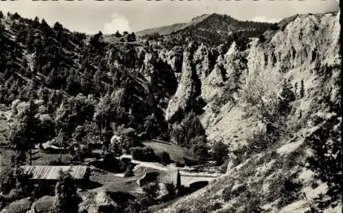 Ak Aussois Savoie, Les Gorges des Moulins