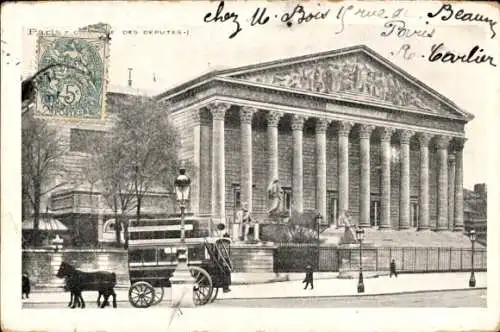 Ak Paris VII, Palais Bourbon, Chambre des Députés