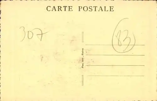 Ak Île de Port Cros Îles d’Hyères Var, Arrivee du Courrier