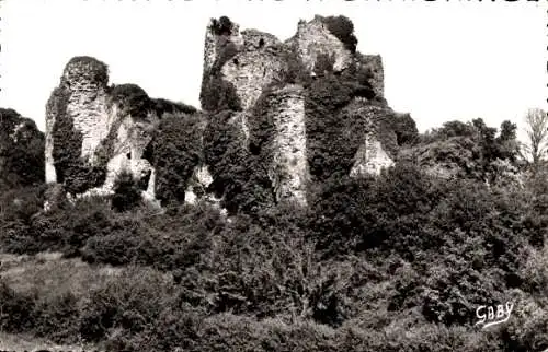 Ak Talmont Vendée, Ruens de Vieux Chateau