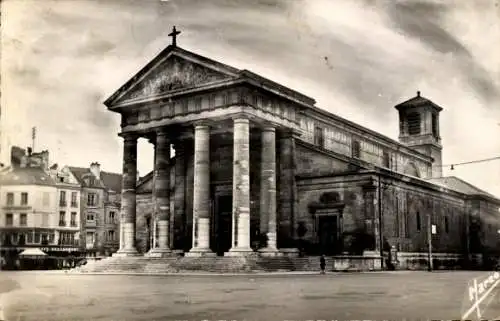 Ak Saint Germain en Laye Yvelines, Eglise