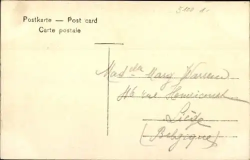 Ak Aachen in Nordrhein Westfalen, Totalansicht mit Kirchtürmen